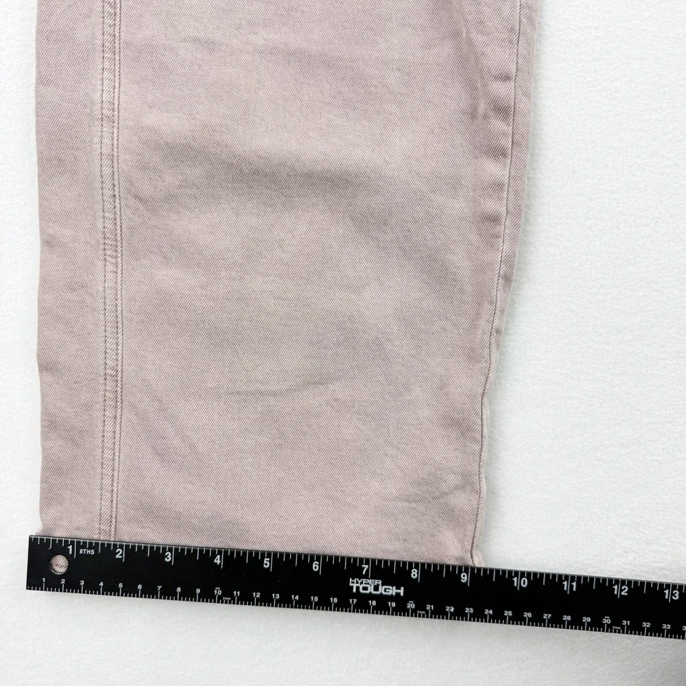 AMERICAN EAGLE Skater Jean Size 0 Wide Leg Utility Pocket Womens‎ Light Purple